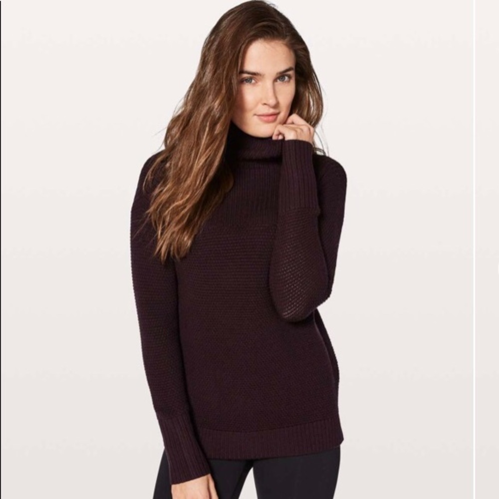 Lululemon Warm & Restore Turtleneck Sweater